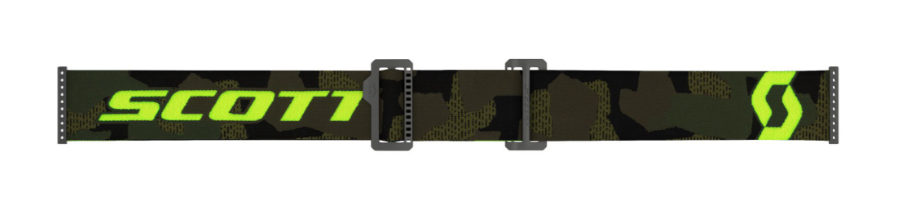 Scott Prospect Snow Cross Goggle – kaki grön/neon gul - Bild 3