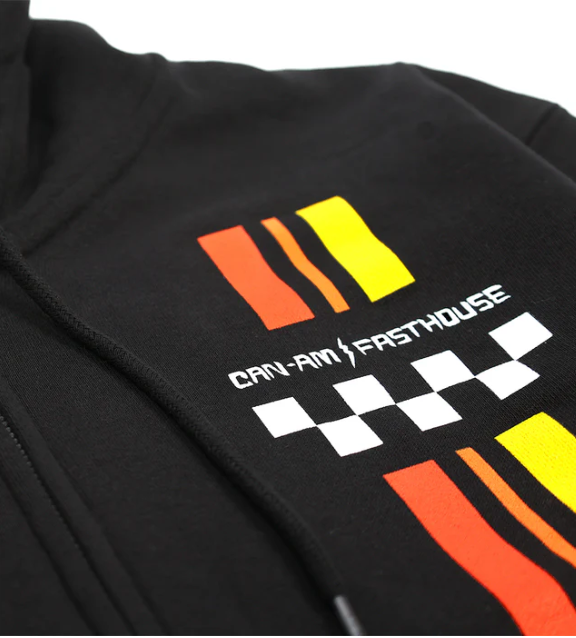 Men's Can-Am x Fasthouse Hoodie-Svart - Bild 3