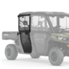 Can-Am Genomskinliga robusta bakre dörrar -Traxter G1 MAX & G2 MAX