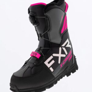FXR X-Cross Pro BOA Skoterkängor -Svart/Fuchsia