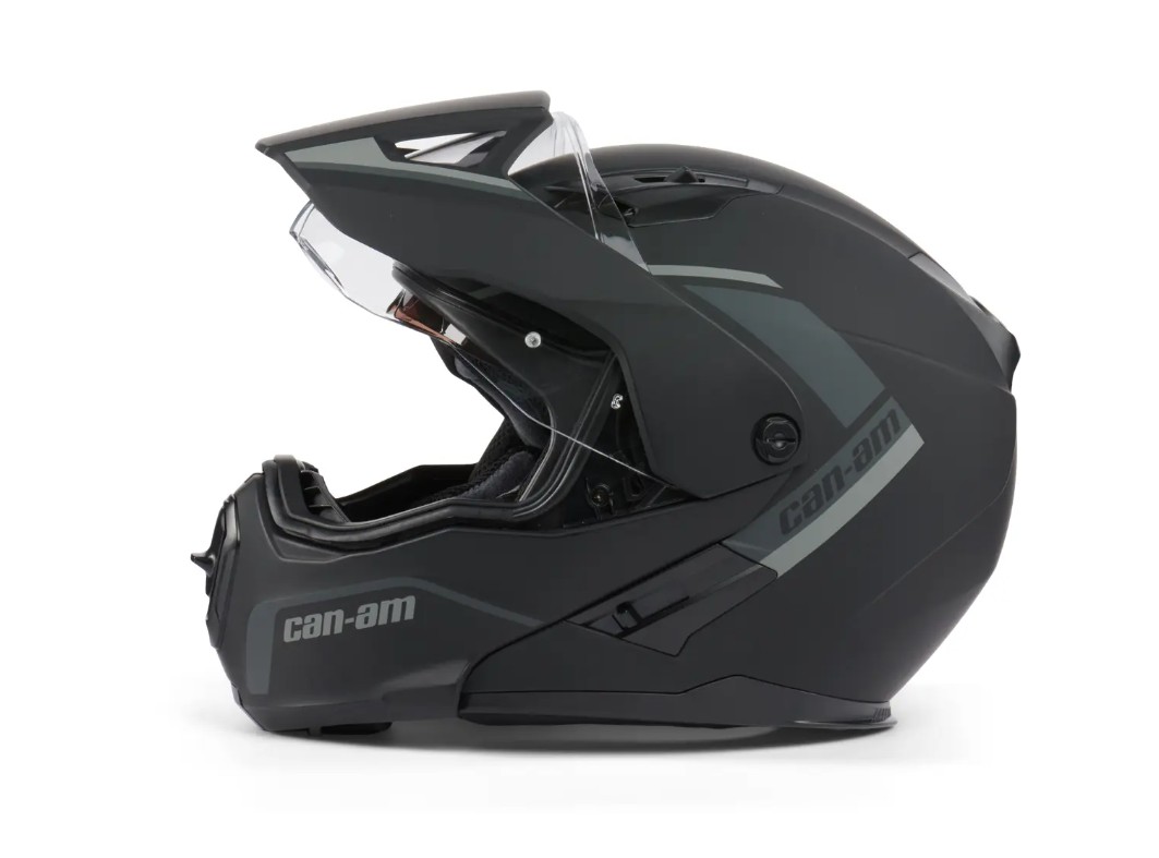 Can-Am Exome Hjälm DOT/ECE -Kolgrå - Bild 2