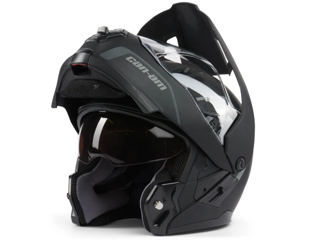 Can-Am Exome Hjälm DOT/ECE -Kolgrå - Bild 3