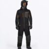 FXR Vertical MTX lite Monosuit -svart/asphalt/kash