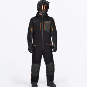 FXR Vertical MTX lite Monosuit -svart/asphalt/kash