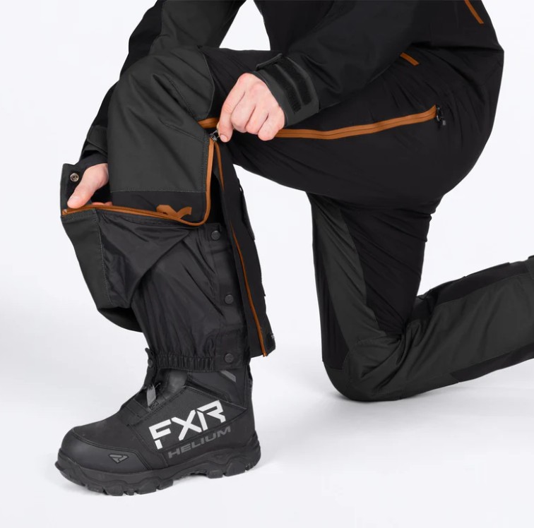 FXR Vertical MTX lite Monosuit -svart/asphalt/kash - Bild 4