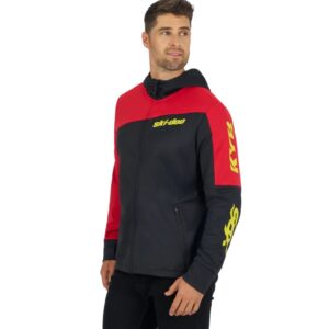 Ski-Doo X-Team Edition Sno-X Zip-Up herr -Kolgrå