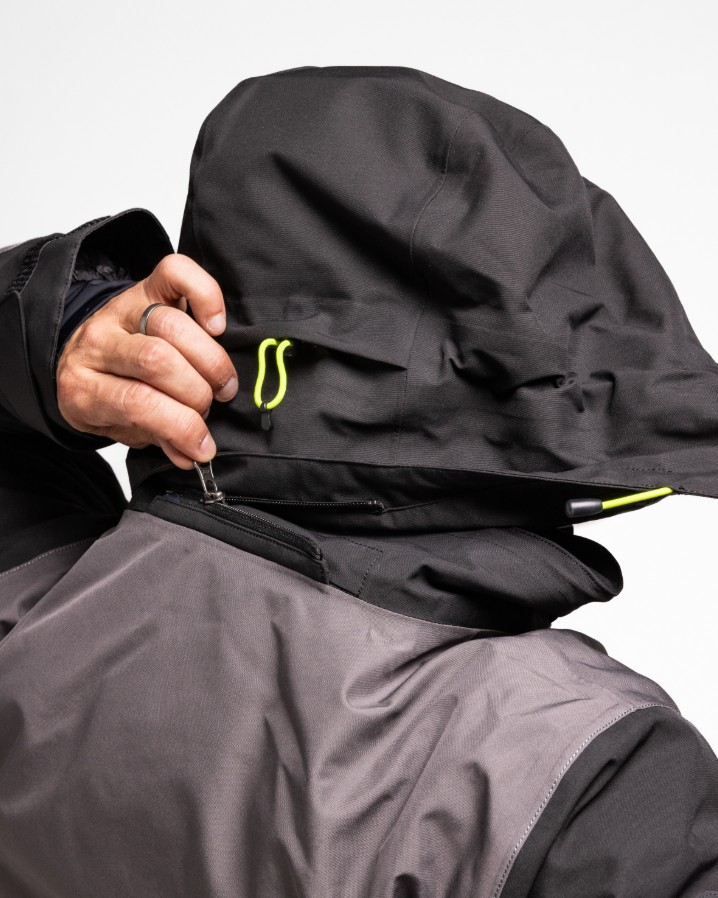 Tobe Nexus 2-i-1 Jacka -High-Vis Iron - Bild 3