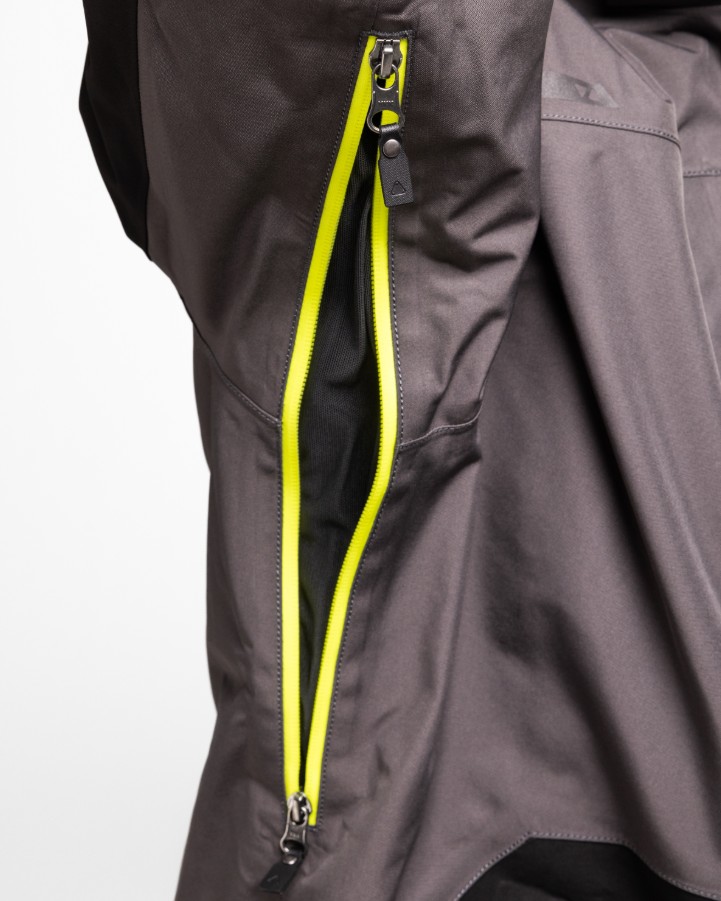Tobe Nexus 2-i-1 Jacka -High-Vis Iron - Bild 4