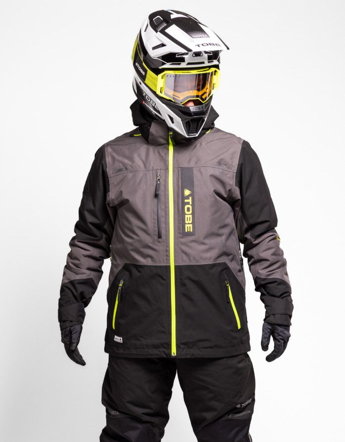 Tobe Nexus 2-i-1 Jacka -High-Vis Iron