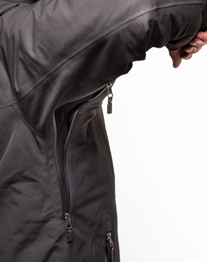 Tobe Nexus 2-i-1 Jacka -Jet Black - Bild 4