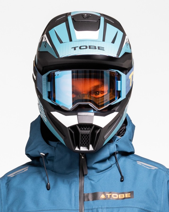 TOBE Magnetic Goggle -Abyss (arctic vision blue 48%) - Bild 2