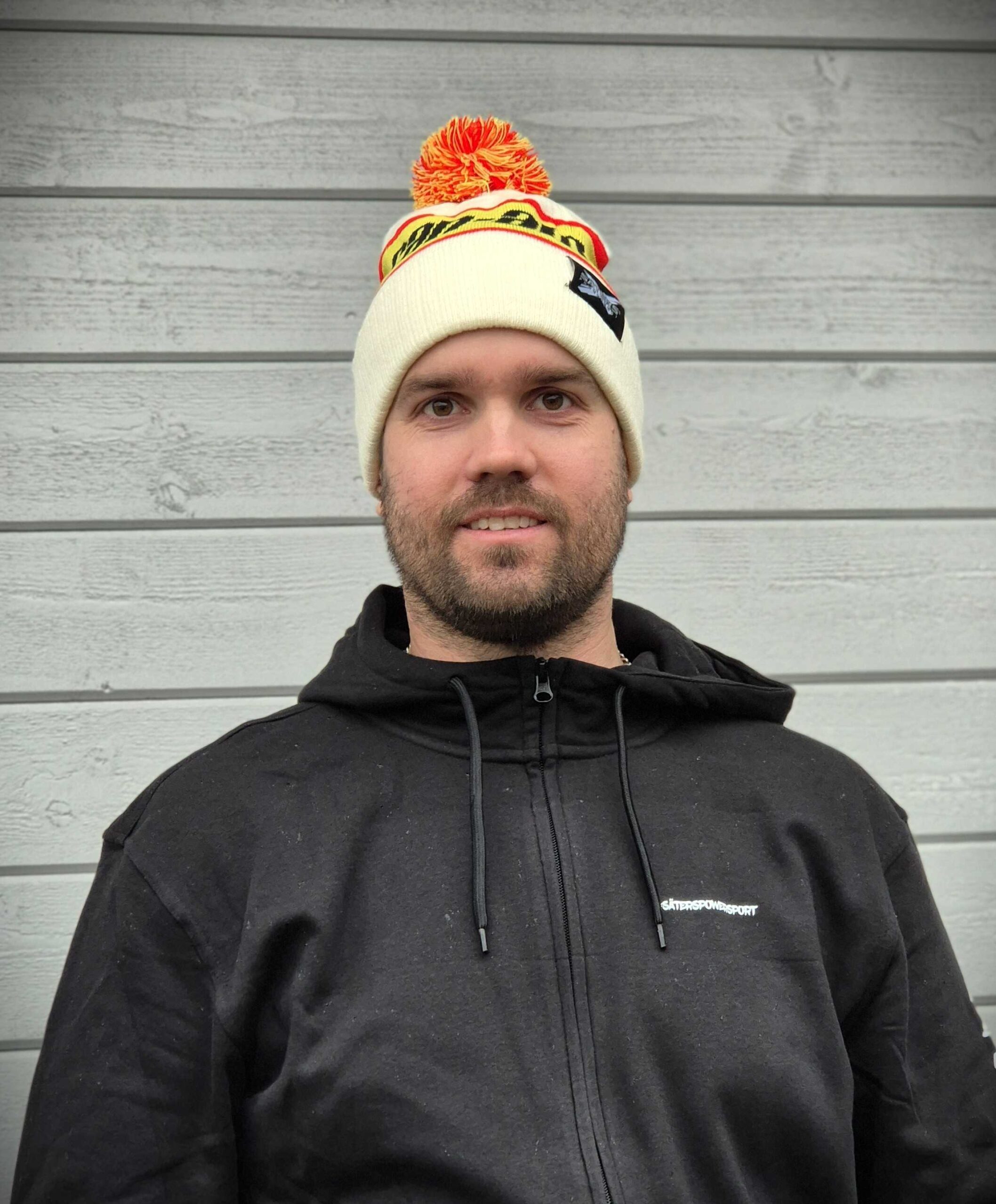 Stickad Retromössa Can-Am