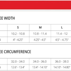 Leatt storleksguide knäskydd