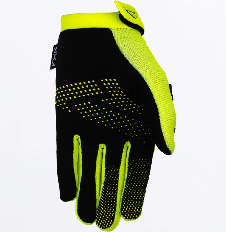 FXR Reflex MX handske ungdom -HiVis/svart - Bild 2