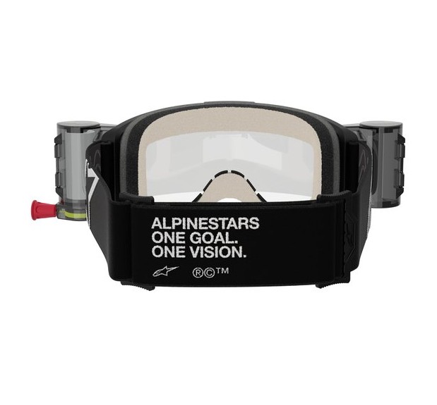 Alpinestars Goggle Vision 5 CORP Svart/Klart ROLL-OFF - Bild 3